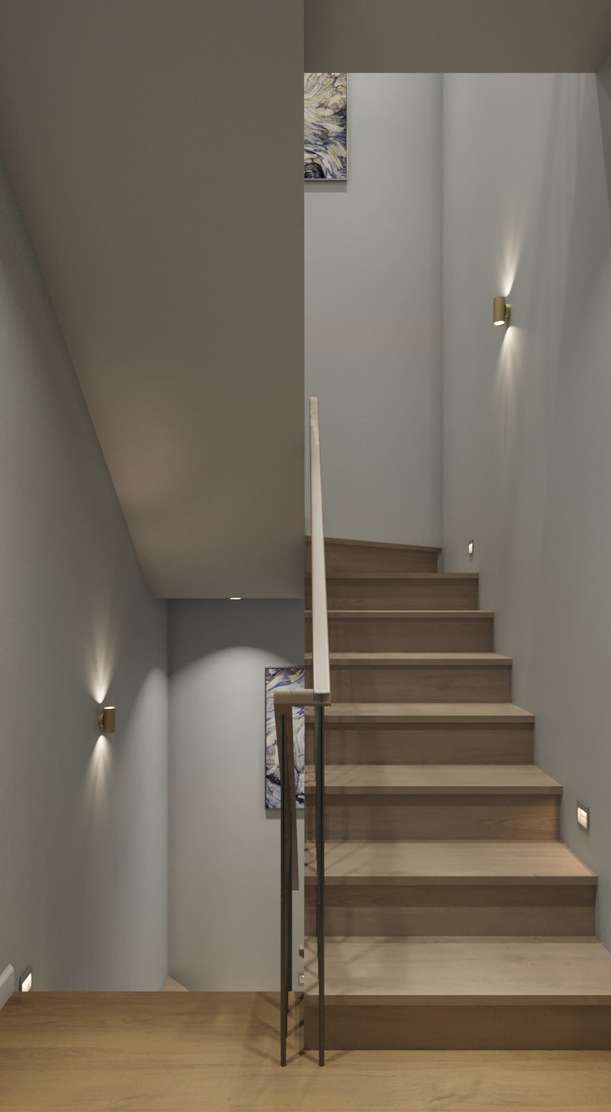 Дизайн проект таунхауса 100м