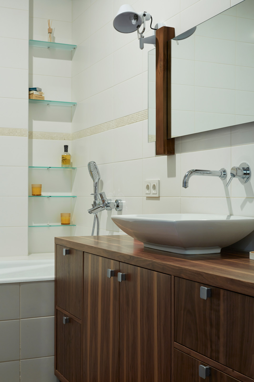 Обложка проекта: Воздушная квартира в скандинавском стиле напротив Нескучного сада