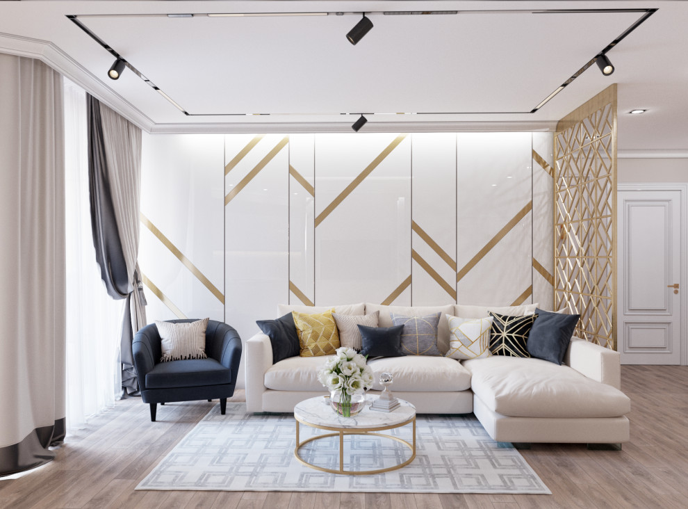 Дизайн-проект интерьера гостиной