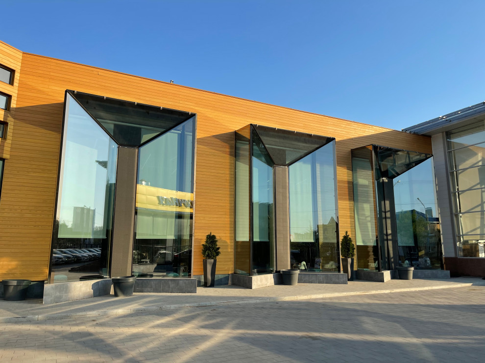 Остекление детского кафе город Кустанай