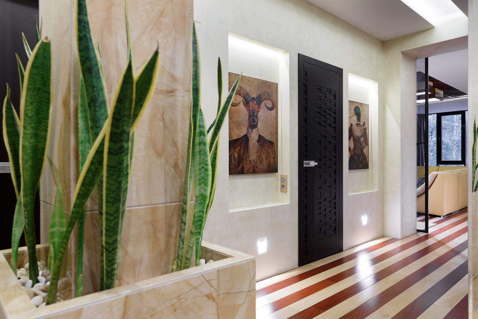 Обложка проекта: Фитостена в квартире, Коломяги