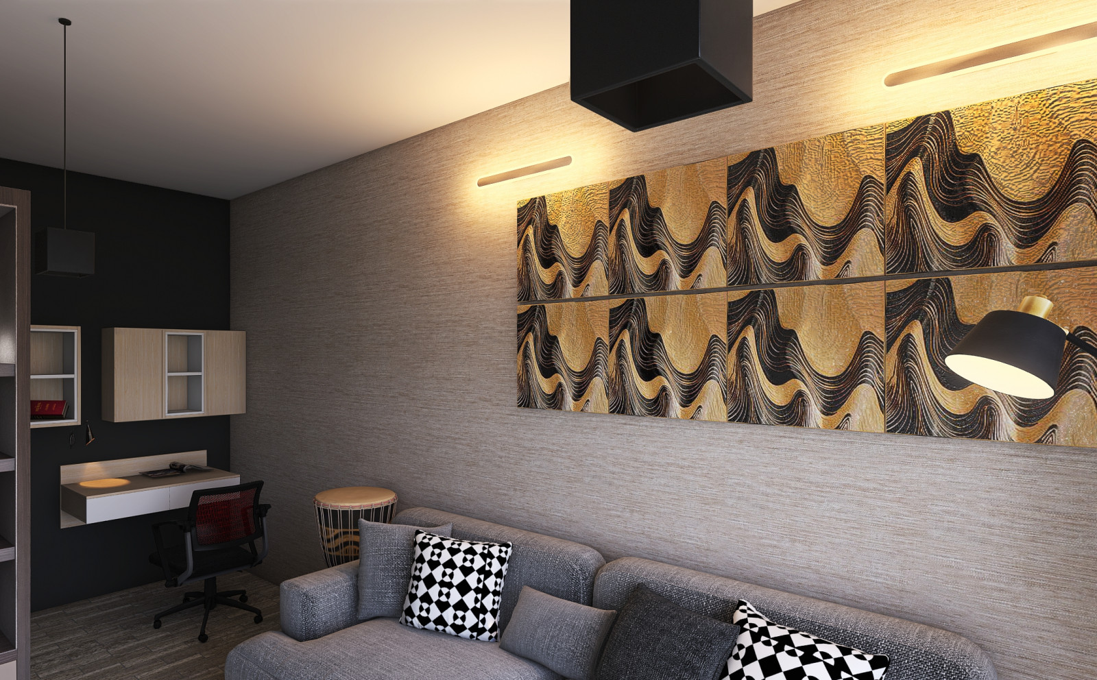 Проект moi aussi 3-х комнатная квартира