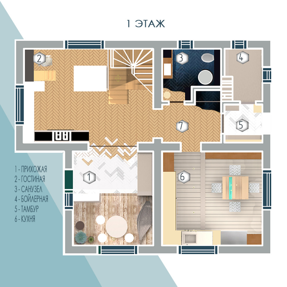 Дизайн интерьера в скандинавском стиле