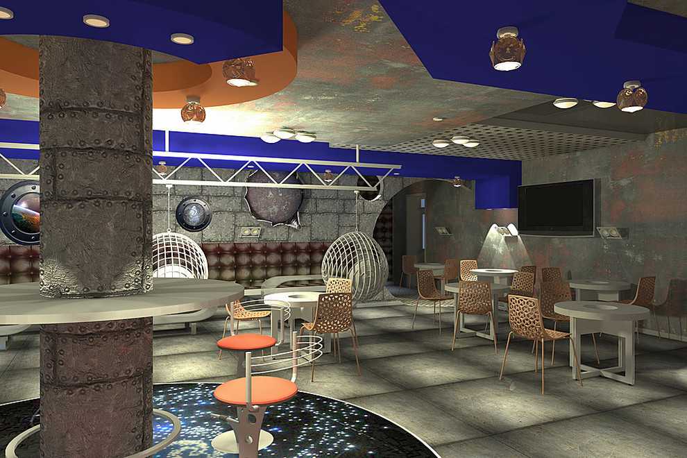 Обложка проекта: Молодежное кафе "Галактика"