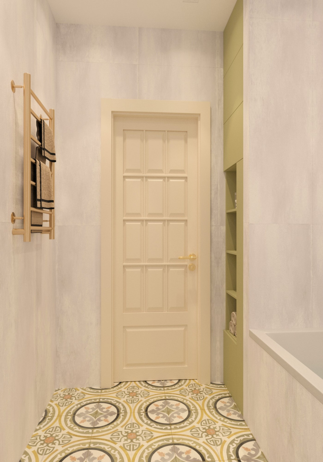 Дизайн проект - уютный и элегантный интерьер в мягких пастельных тонах