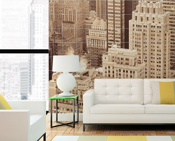 Фотоплитка для гостиной