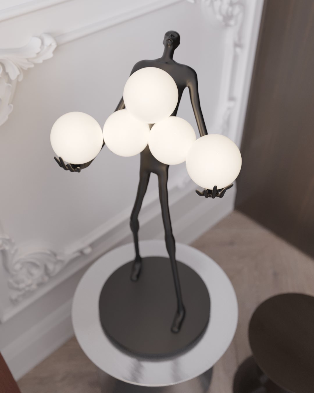 Квартира в стиле неоклассицизм