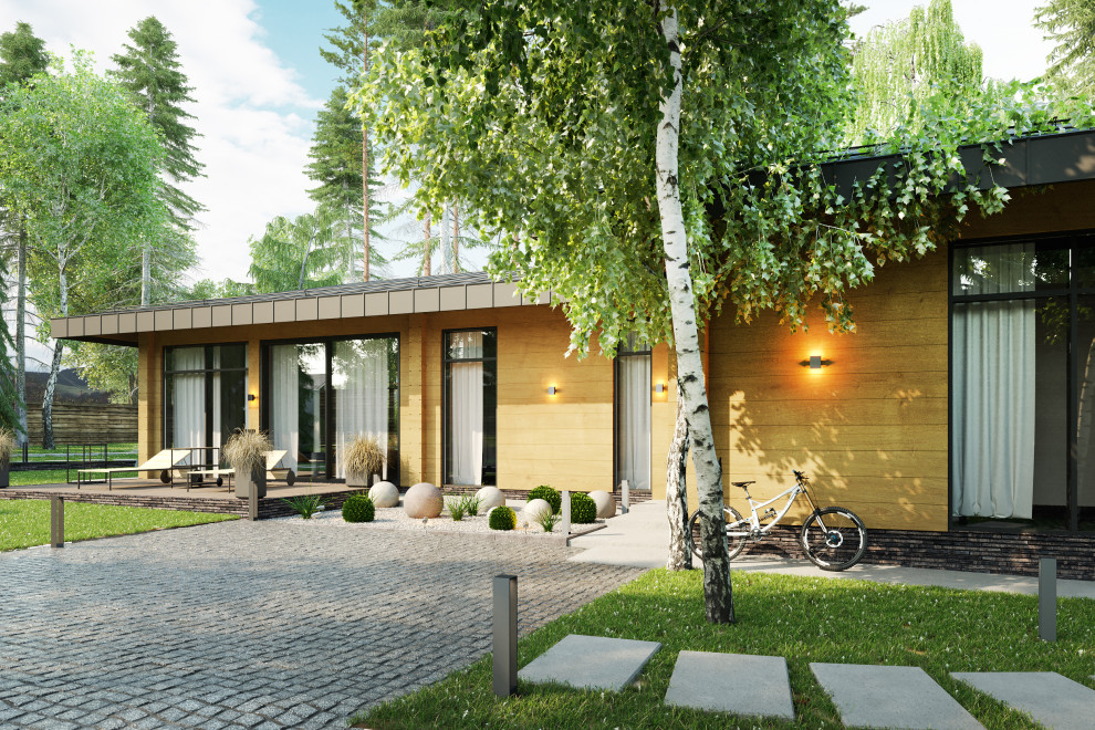 Обложка проекта: Яркий интерьер дачи на Дубровке