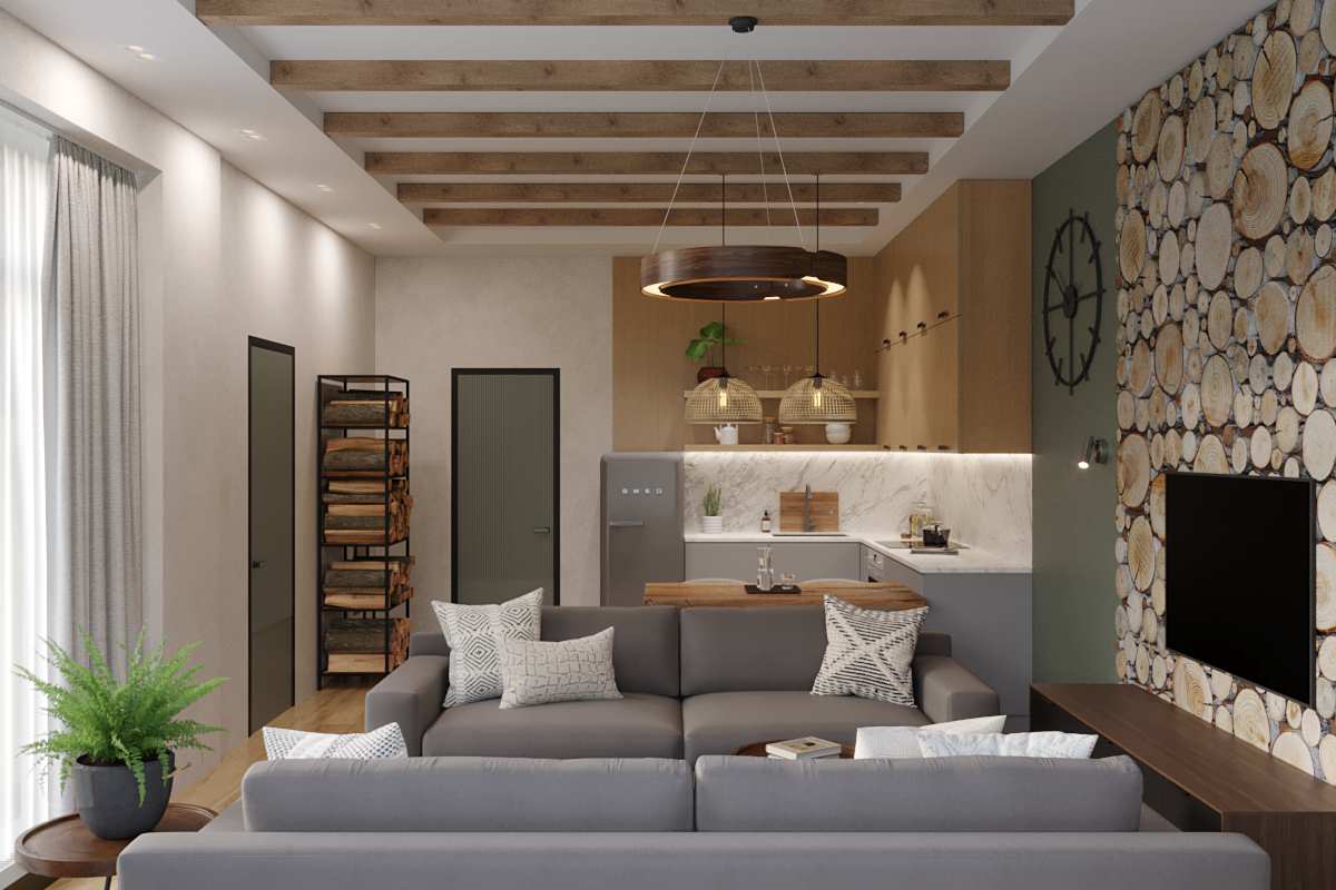 Дом в черте города.