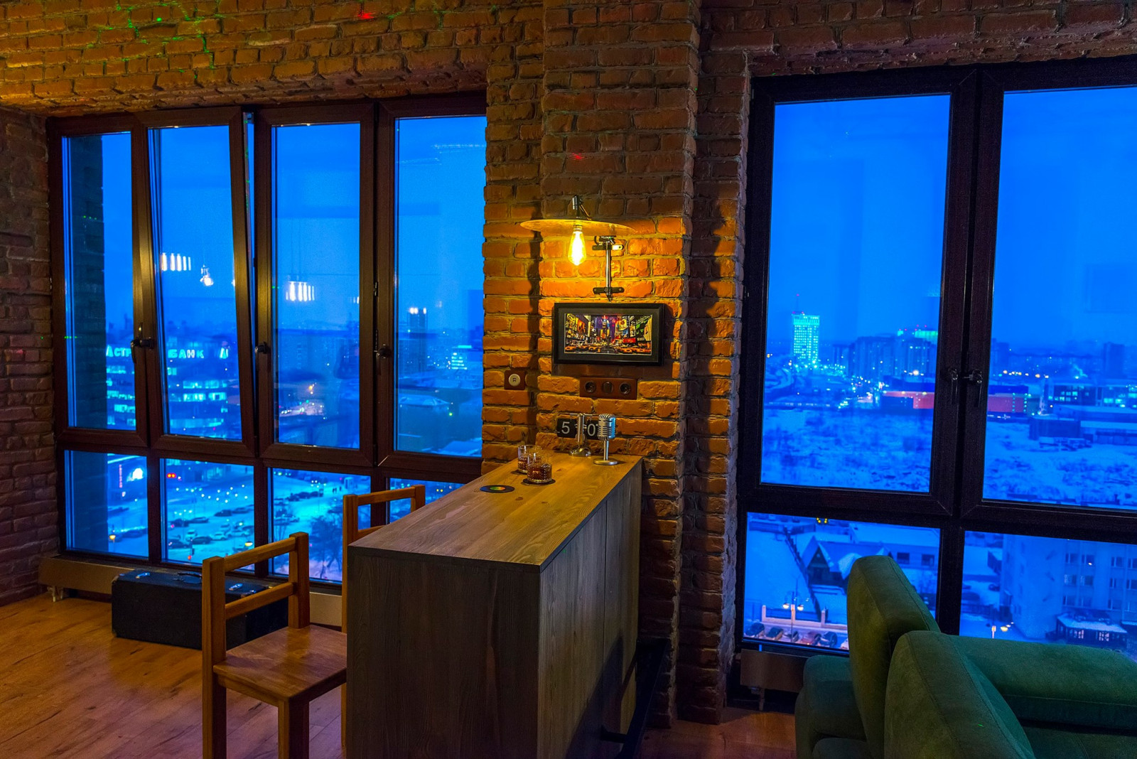 Гостиная, барная зона