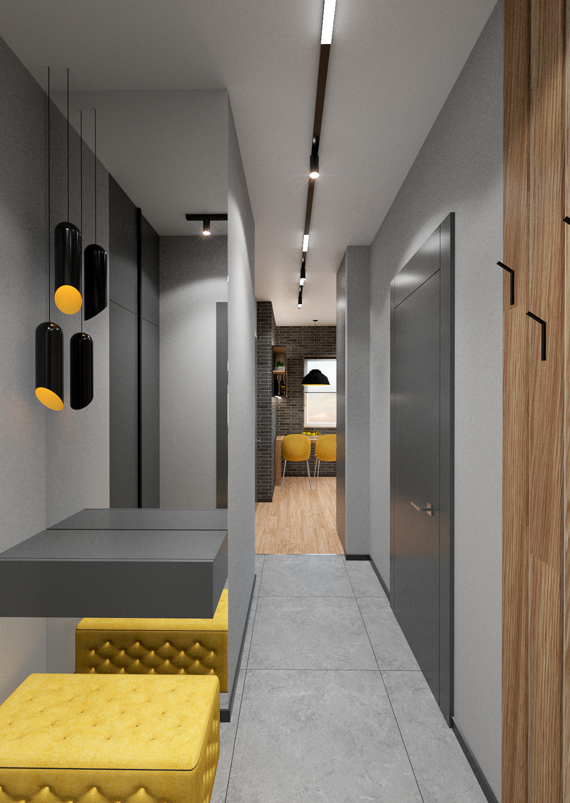 Жилая квартира в стиле Loft