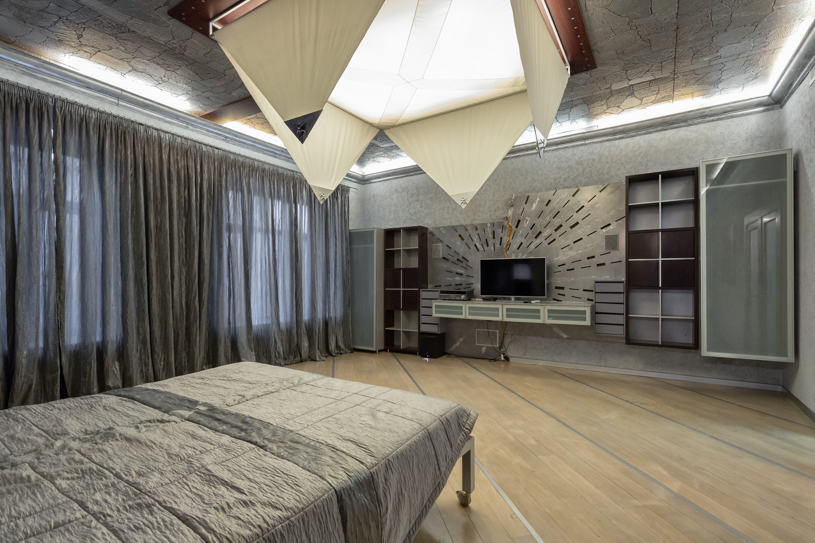 Современная квартира с одной спальней на Остоженке