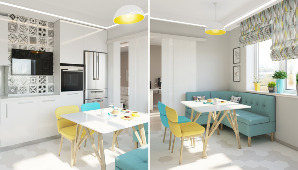 Проект трехкомнатной квартиры в Тропарево-Никулино