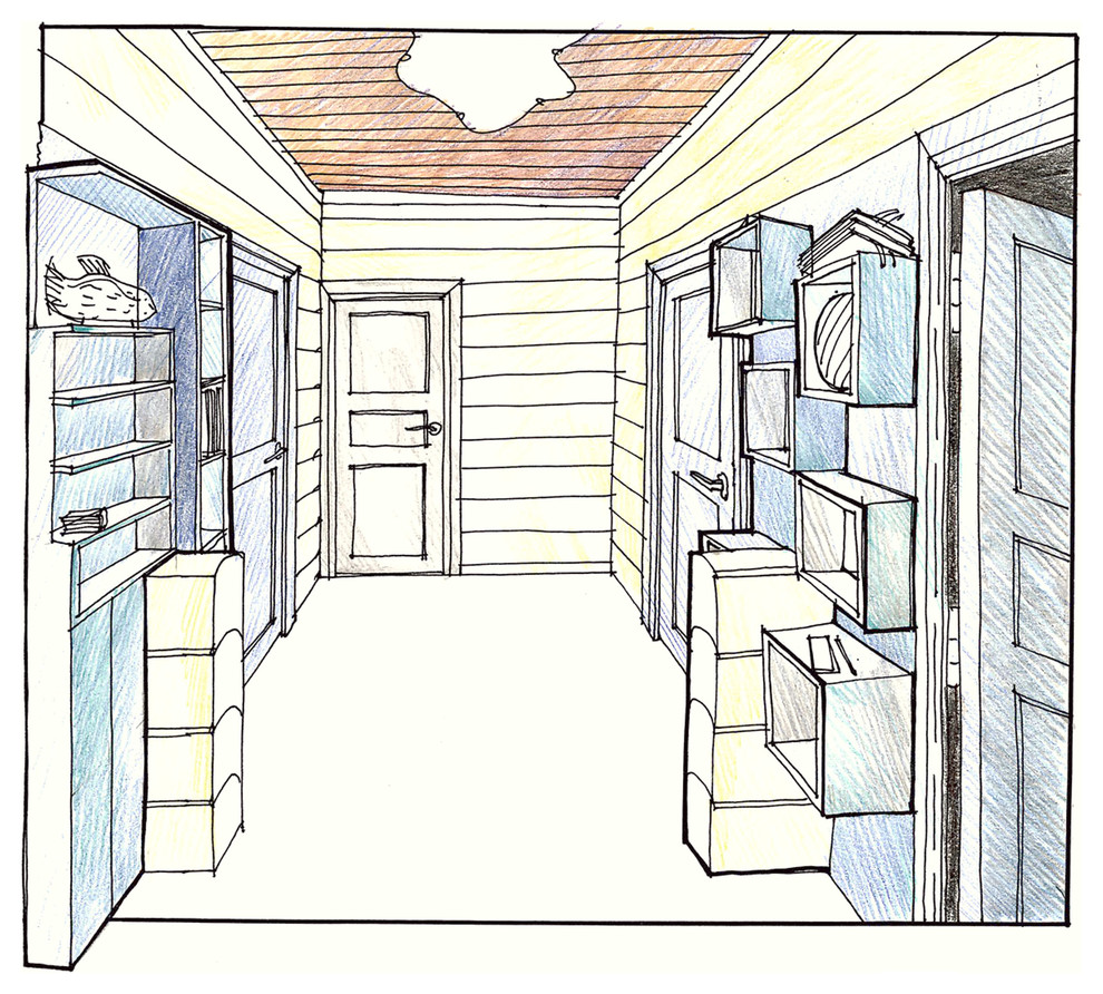 Интерьер загородного дома в Мичуринском