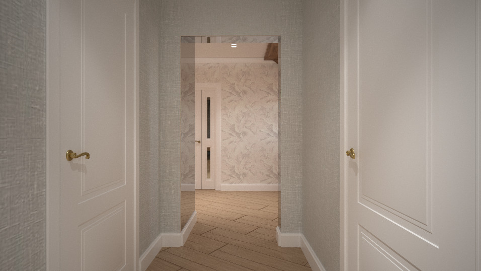 Проект загородного дома (1 этаж).