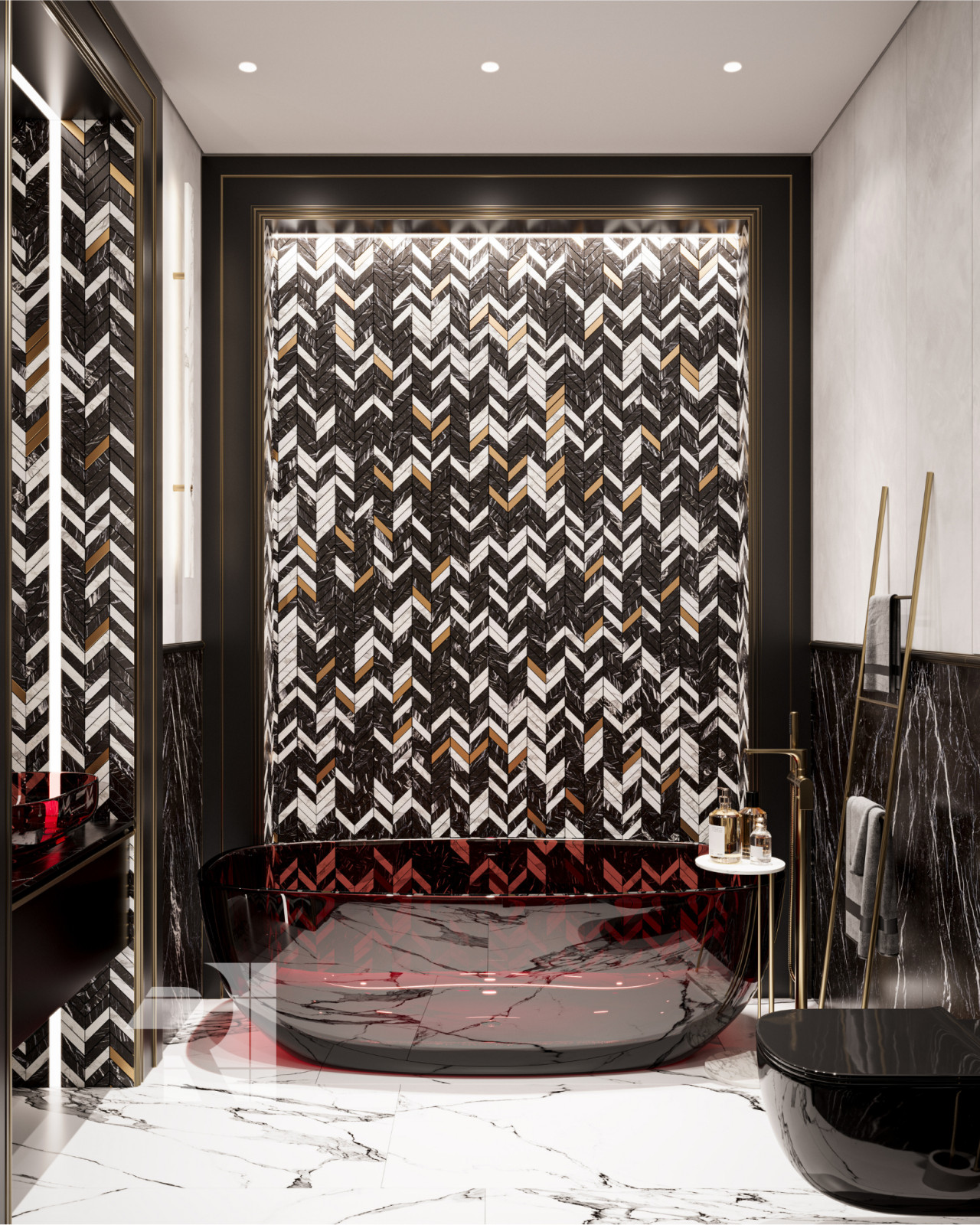 Современный стиль с элементами ар-деко