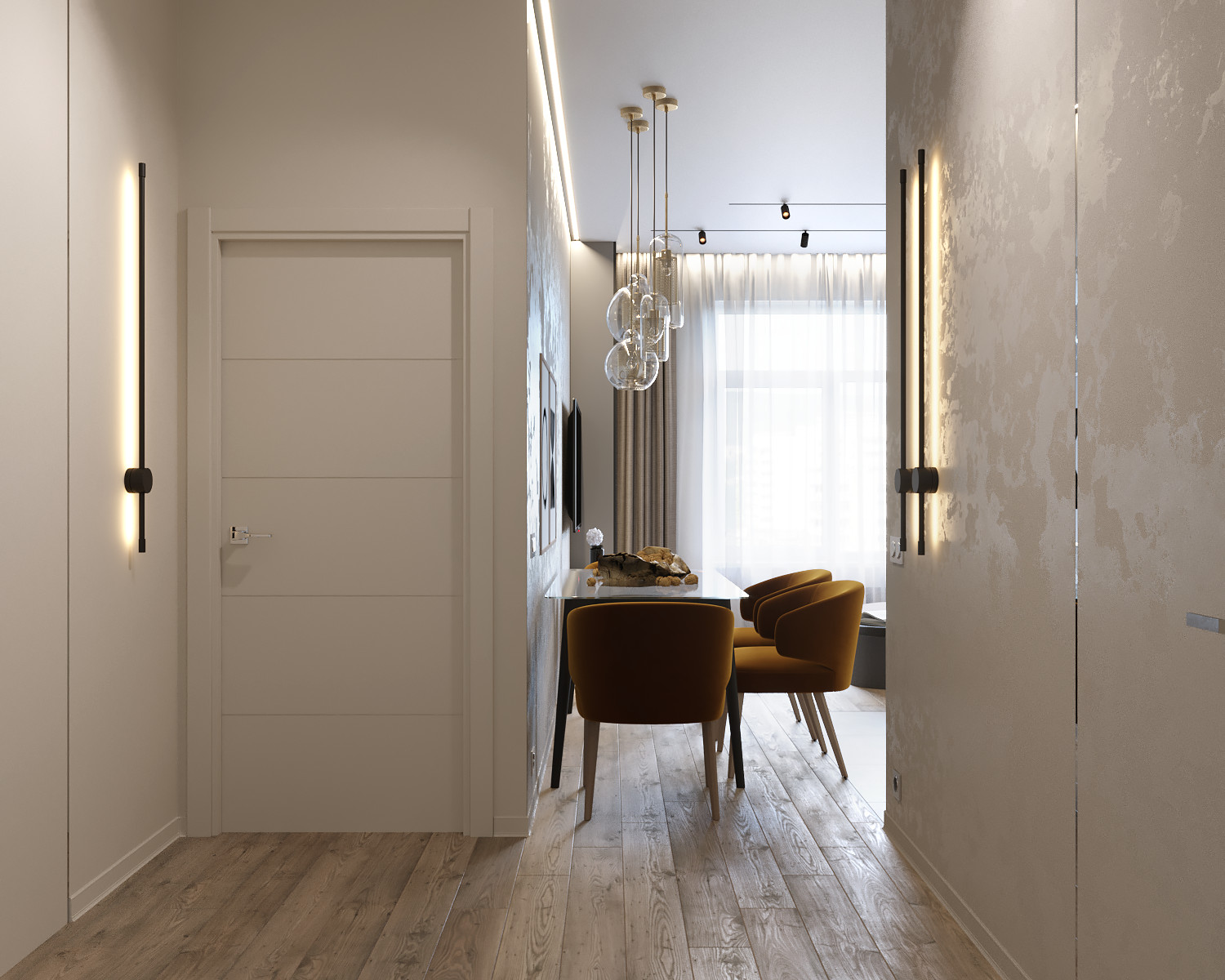 Обложка проекта: Проект квартиры в Москве 78 м2