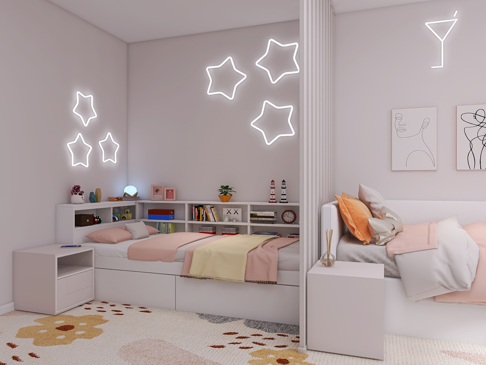 г. Саратов, детская для 2-ух принцесс 18 кв.м.