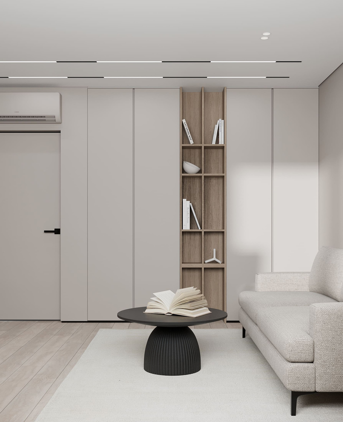 Дизайн-проект пентхауса для молодой пары