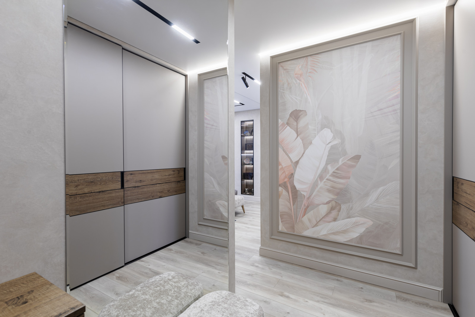 Элегантная неоклассика в бежево-серых тонах