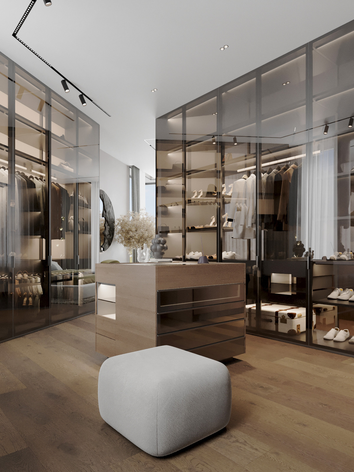 Загорожный Дом Мастер спальня