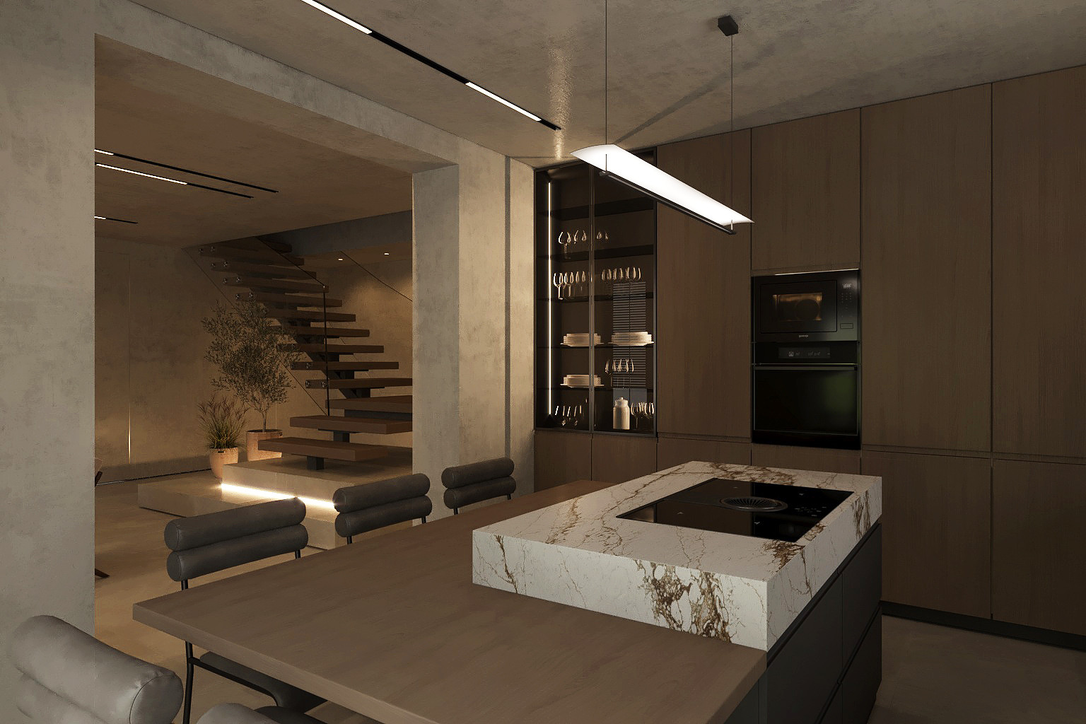 дом в стиле минимализм