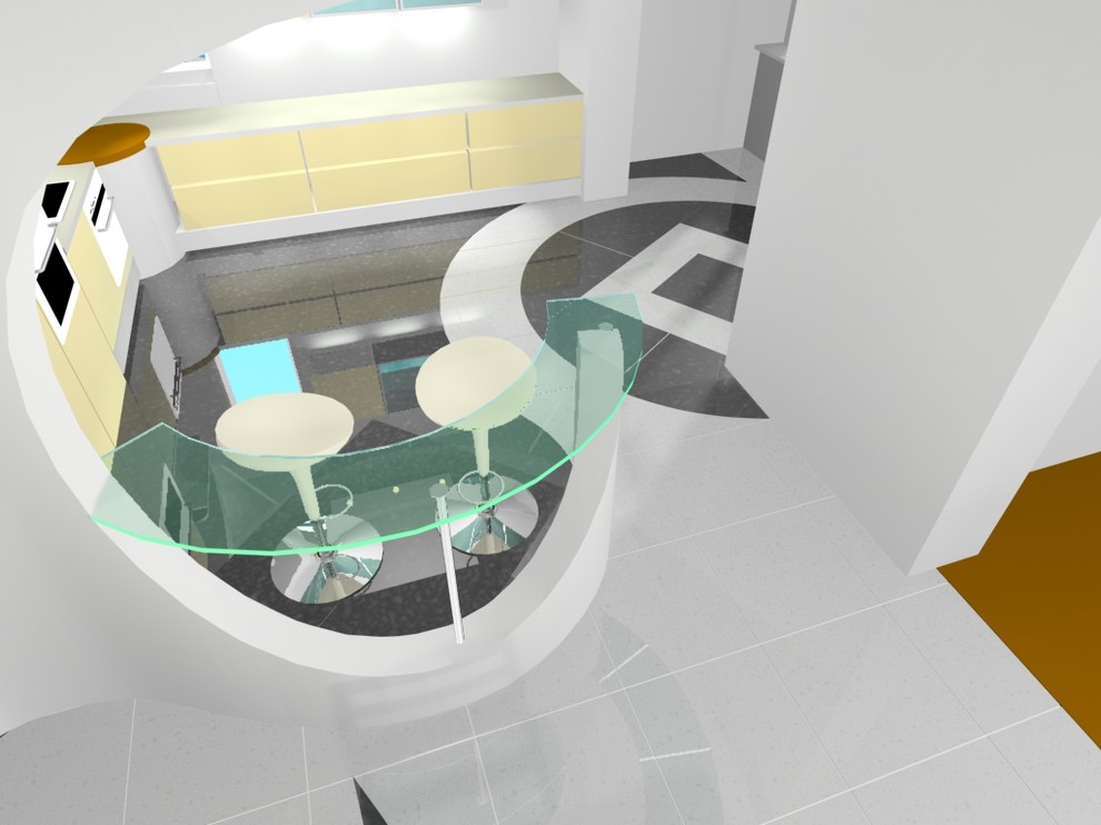 Обложка проекта: Квартира в современном стиле. 2003 г.