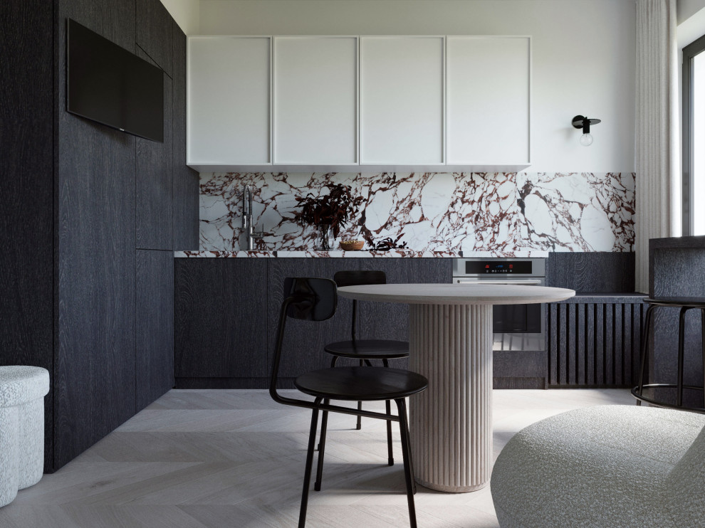 ЧЕРНО-БЕЛАЯ КВАРТИРА ДЛЯ ДЕВУШКИ