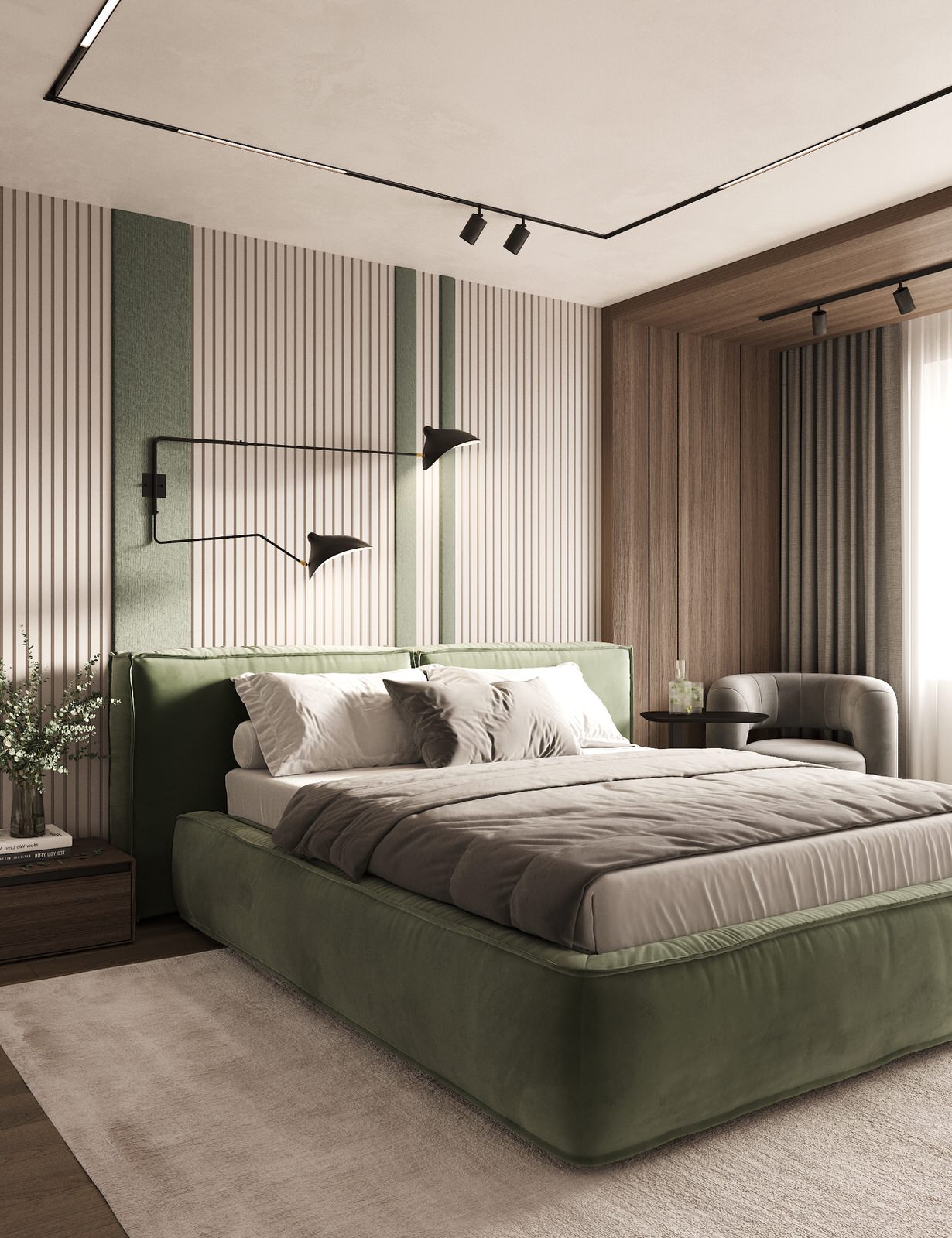 Обложка проекта: Проект интерьера спальни