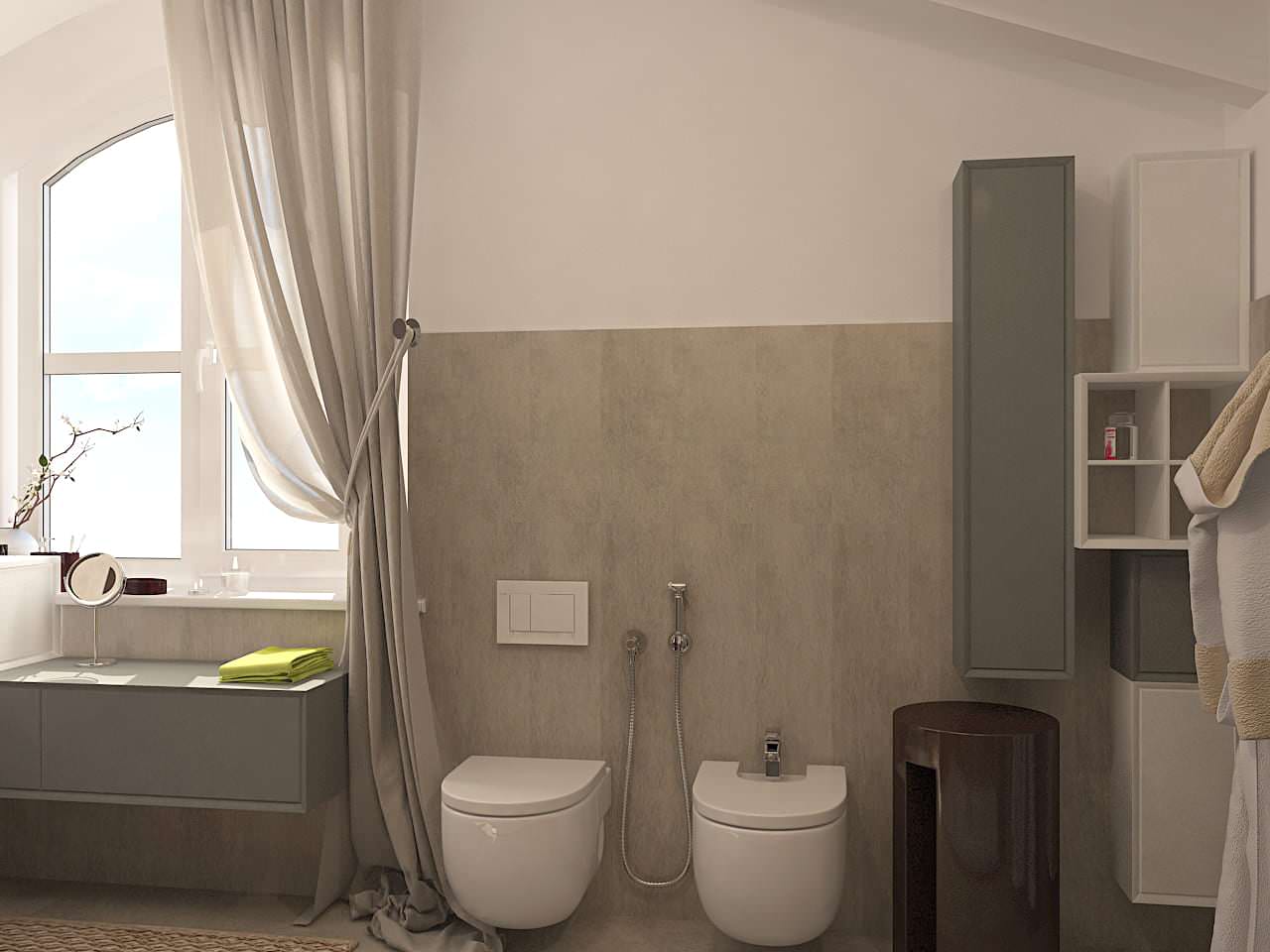 Двухэтажная квартира. Милан, Италия