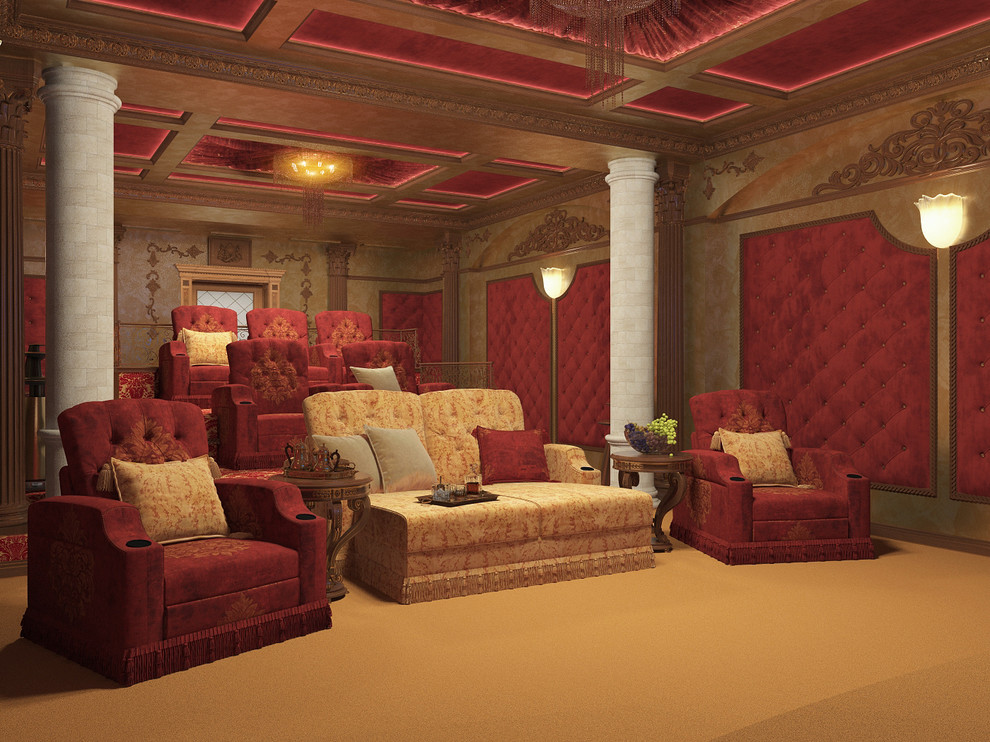 Обложка проекта: Частный кинозал пос. Сады Майндорфа В1