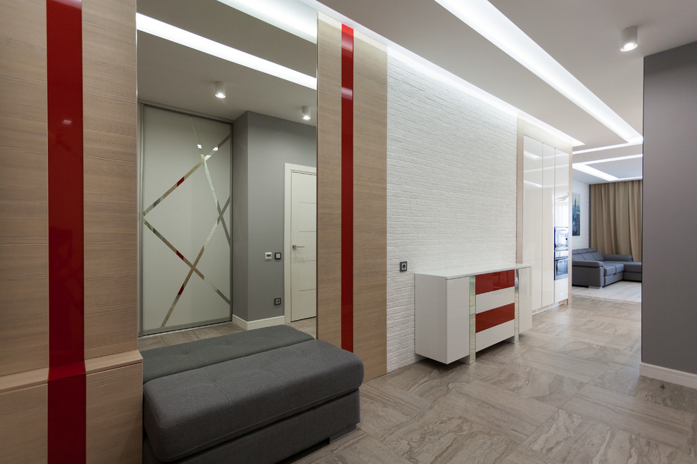 Квартира с яркими элементами