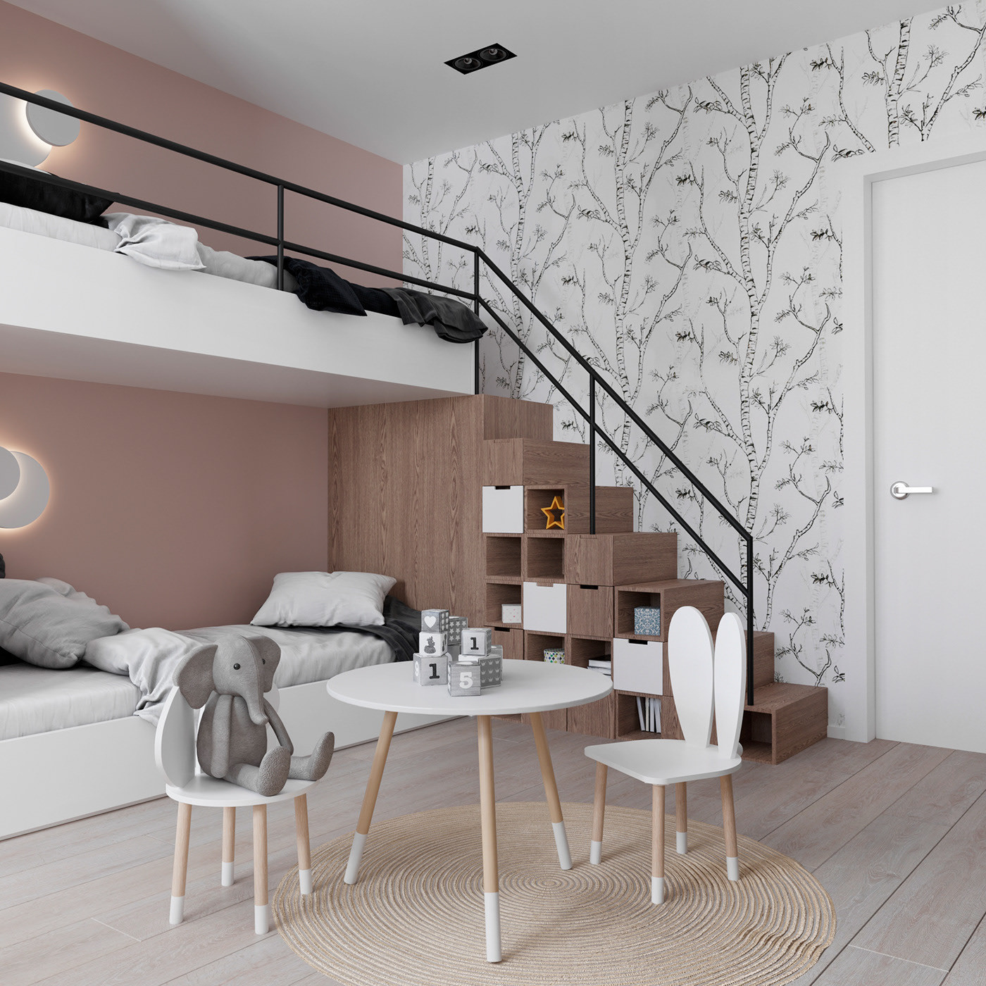 Дизайн интерьера двухкомнатной квартиры