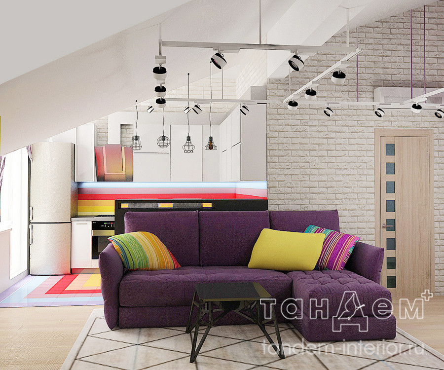 Квартира с мансардной крышей в ЖК Гавань г. Дмитров