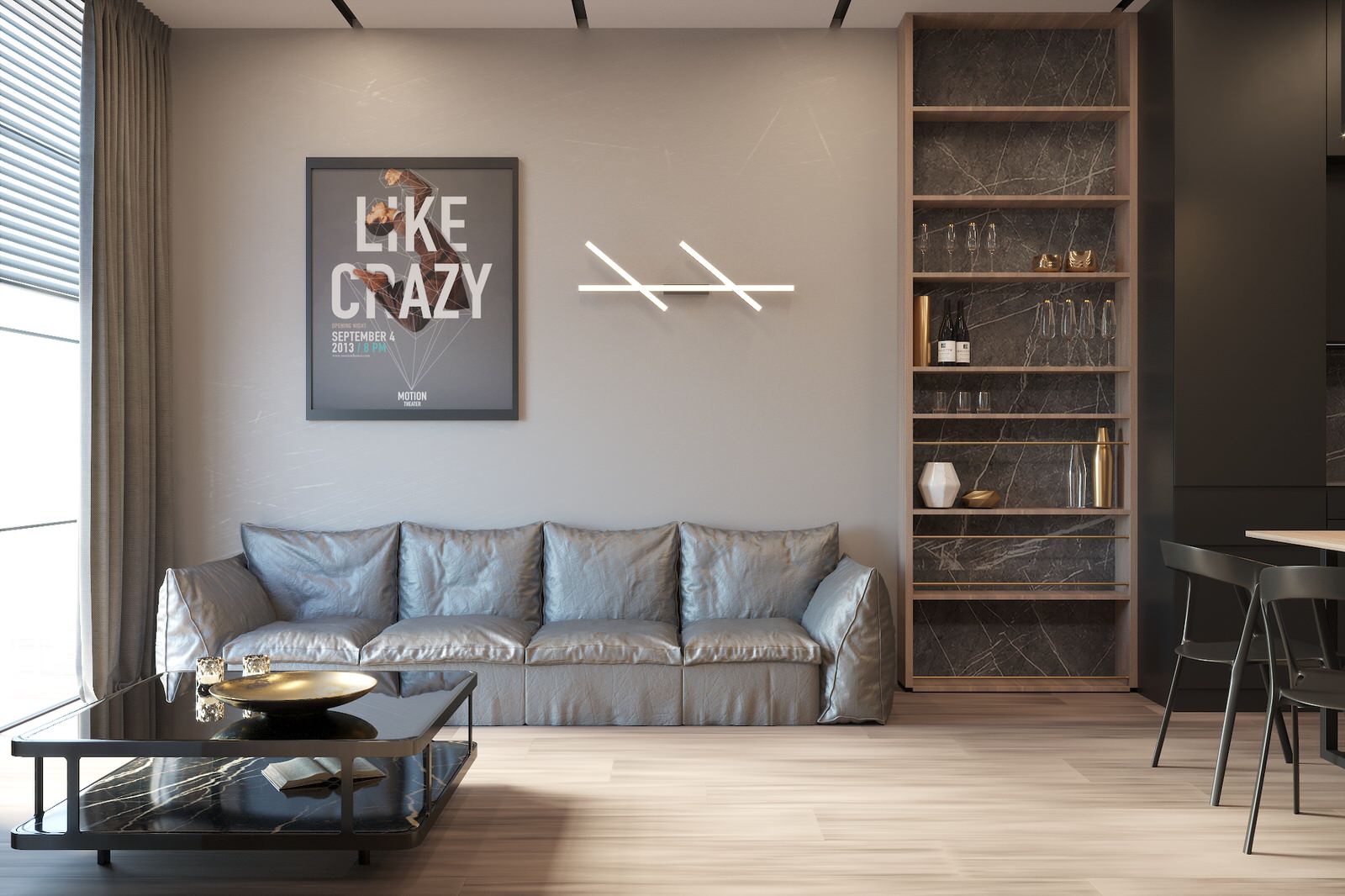 Однокомнатная квартира для молодой пары, г. Москва, ЖК Румянцево-парк