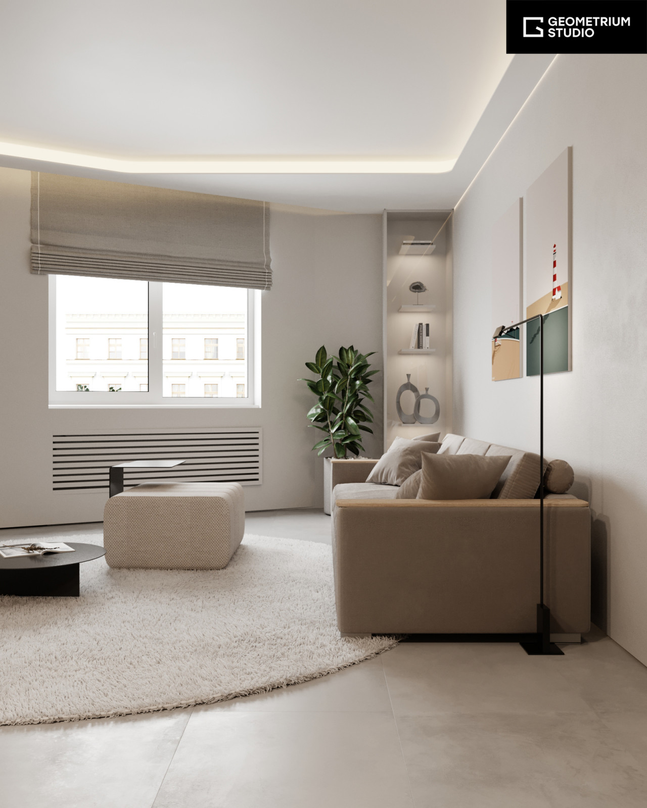 Угловая квартира, Новый бульвар