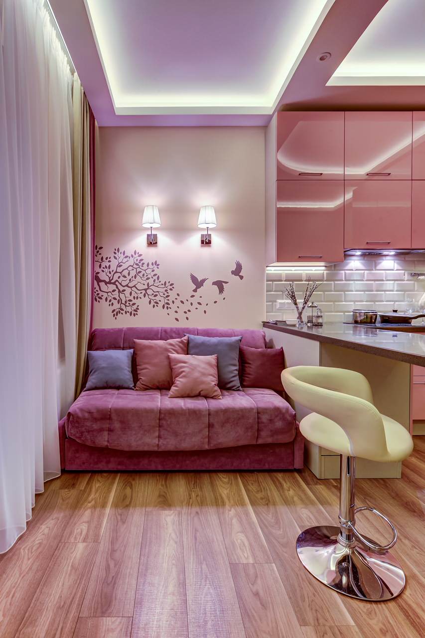 Квартира для молодой девушки. ЖК Московский квартал