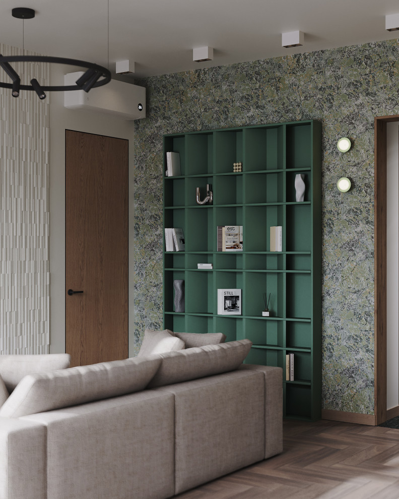 Квартира для семьи с двумя детьми в ЖК Monodom Lake г. Москва.