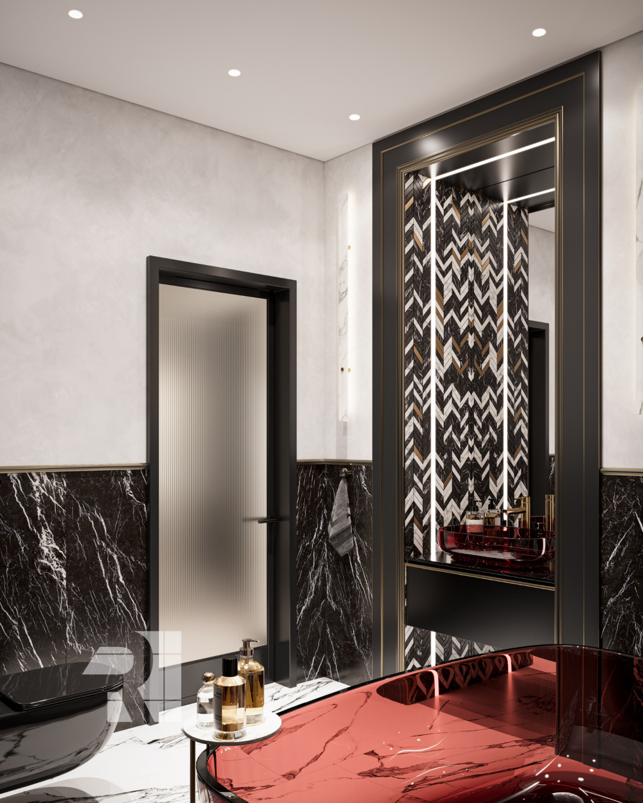 Современный стиль с элементами ар-деко