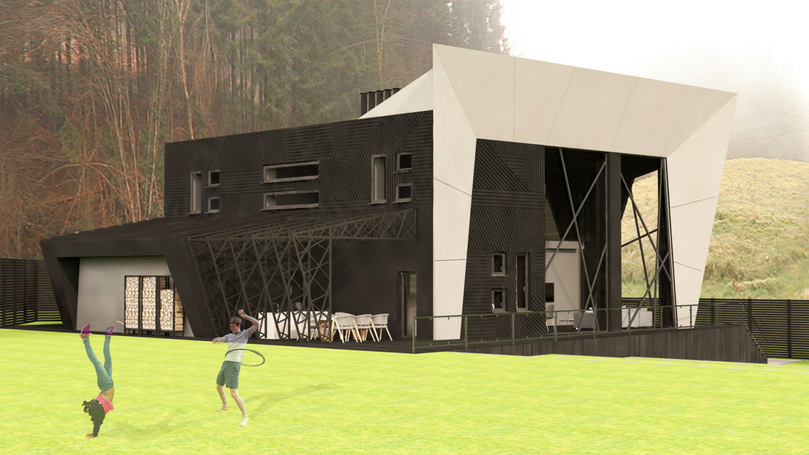 ПРОЕКТ ИНДИВИДУАЛЬНОГО ЖИЛОГО ДОМА «LIEBE INDIRECT» 2.0