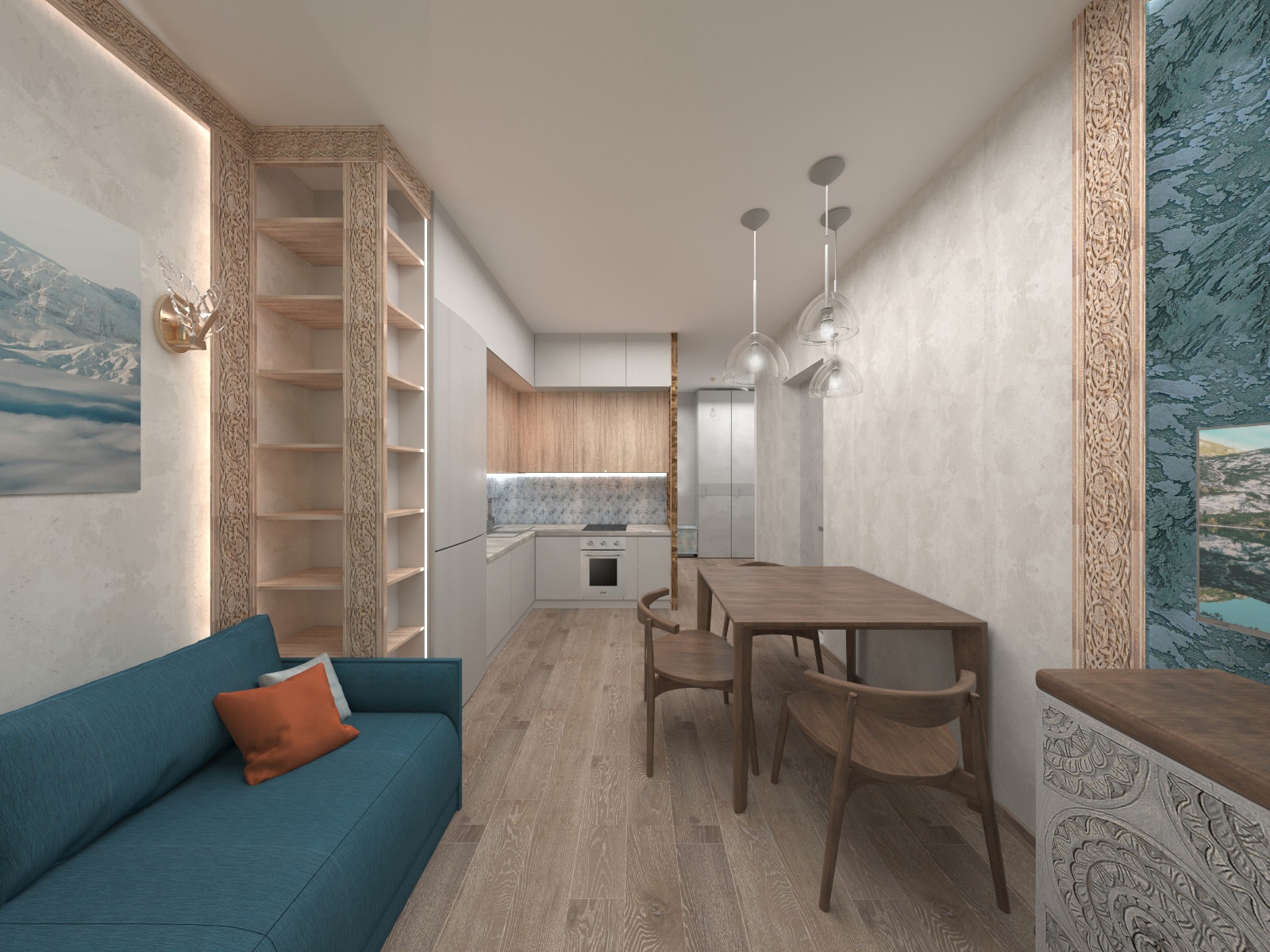 Обложка проекта: Современное этно