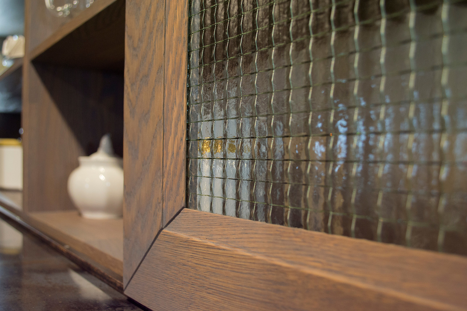 Кухонный гарнитур "Агата" серое небо/белый лён