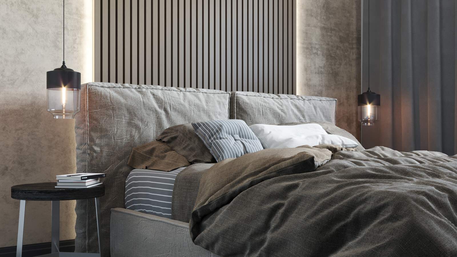 Обложка проекта: Спальня Лофт