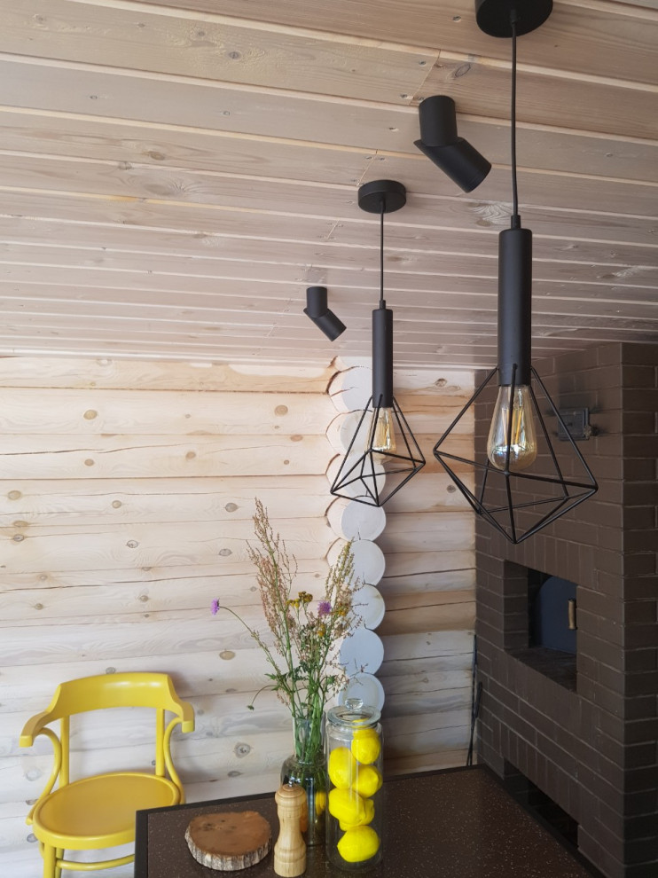 Обложка проекта: Летняя кухня с русской печью.