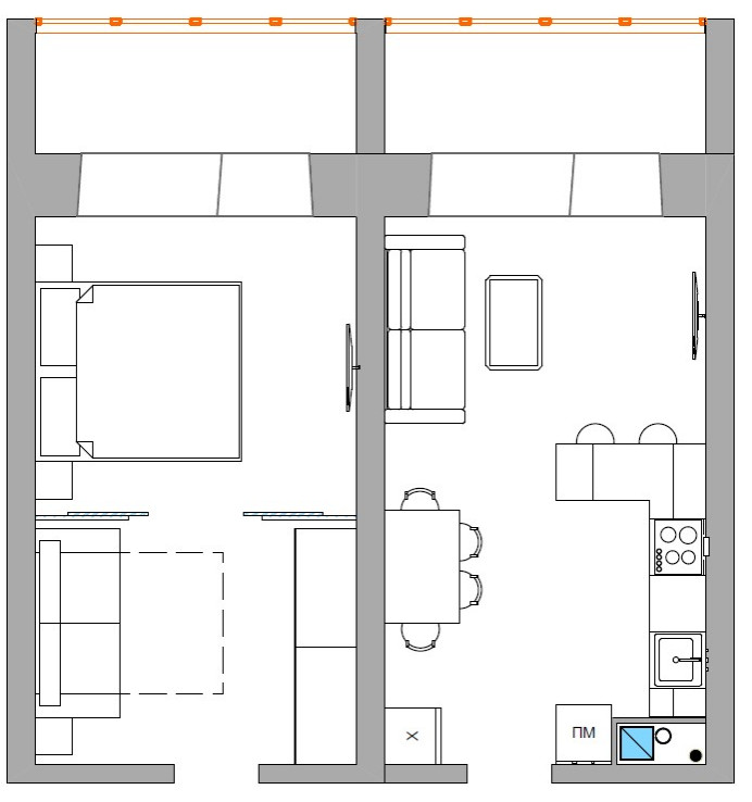 Квартира в г. Дзержинский