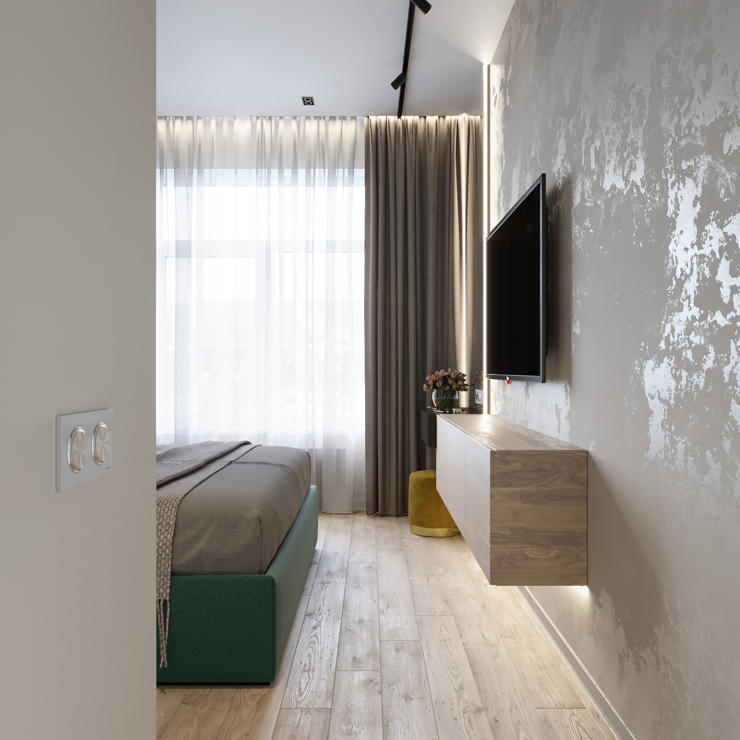 Проект квартиры в Москве 78 м2