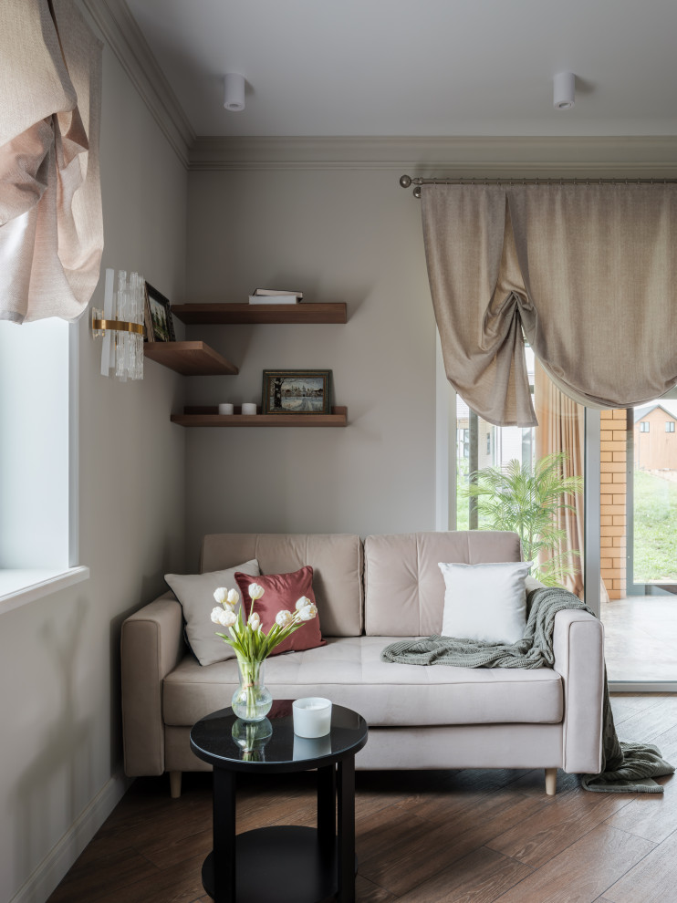 Двухэтажный дом с террасой площадью 170 м²