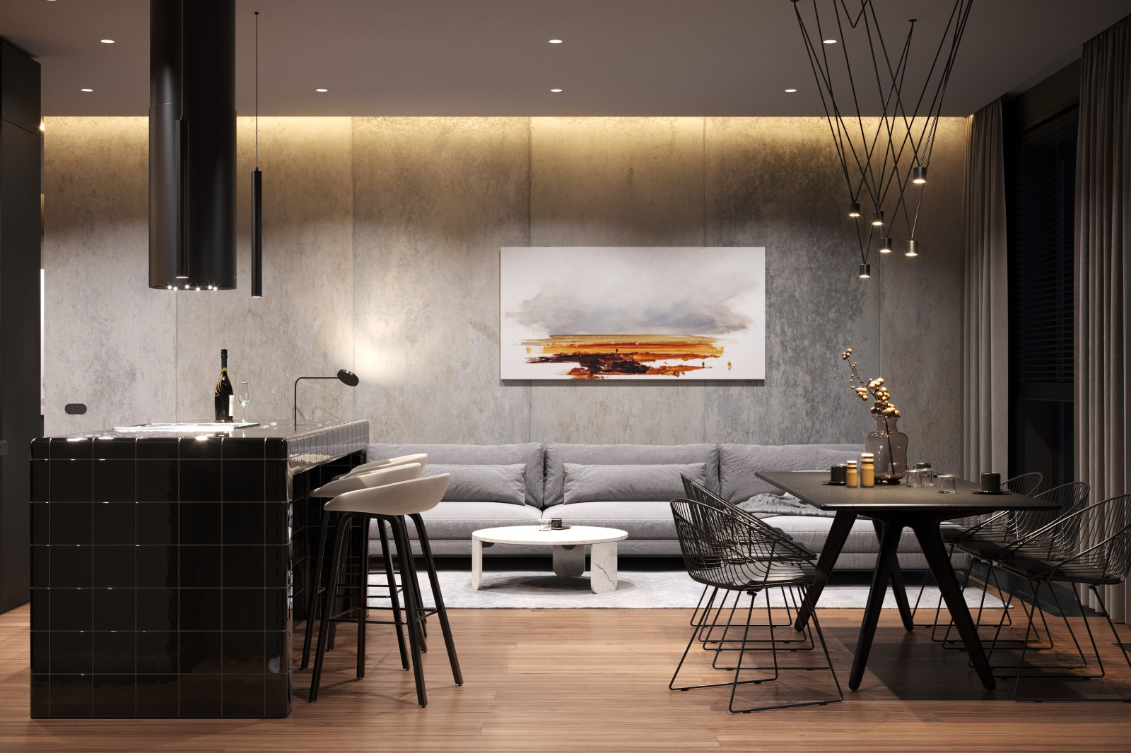 Обложка проекта: Современный строгий и стильный