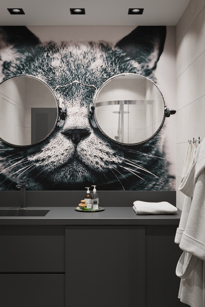 Обложка проекта: GrayBeton. Квартира для молодого человека