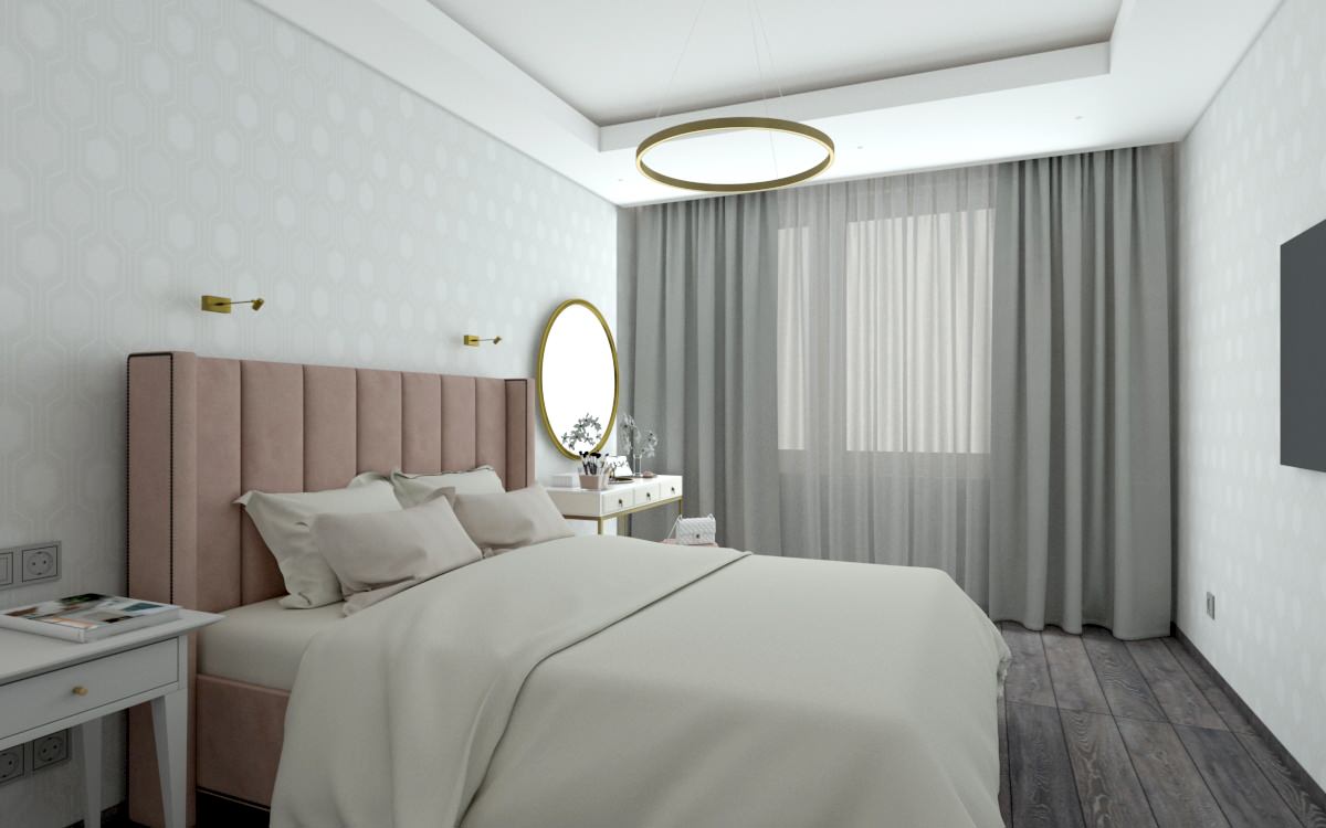 Квартира в Современной стиле . ЖК Самоцветы